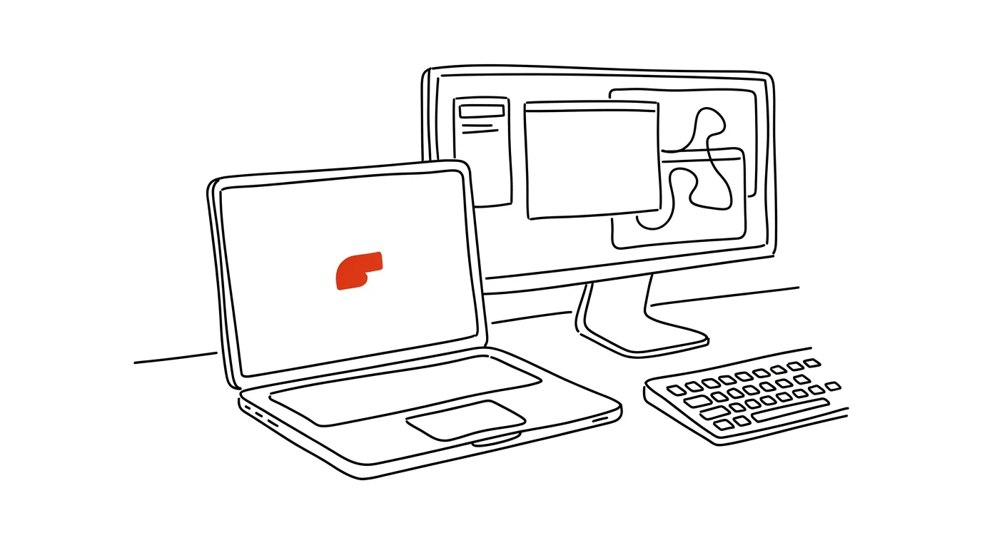 Ilustrace k článku: Zavřené víko nemusí notebook uspat: pracujte jen s monitorem