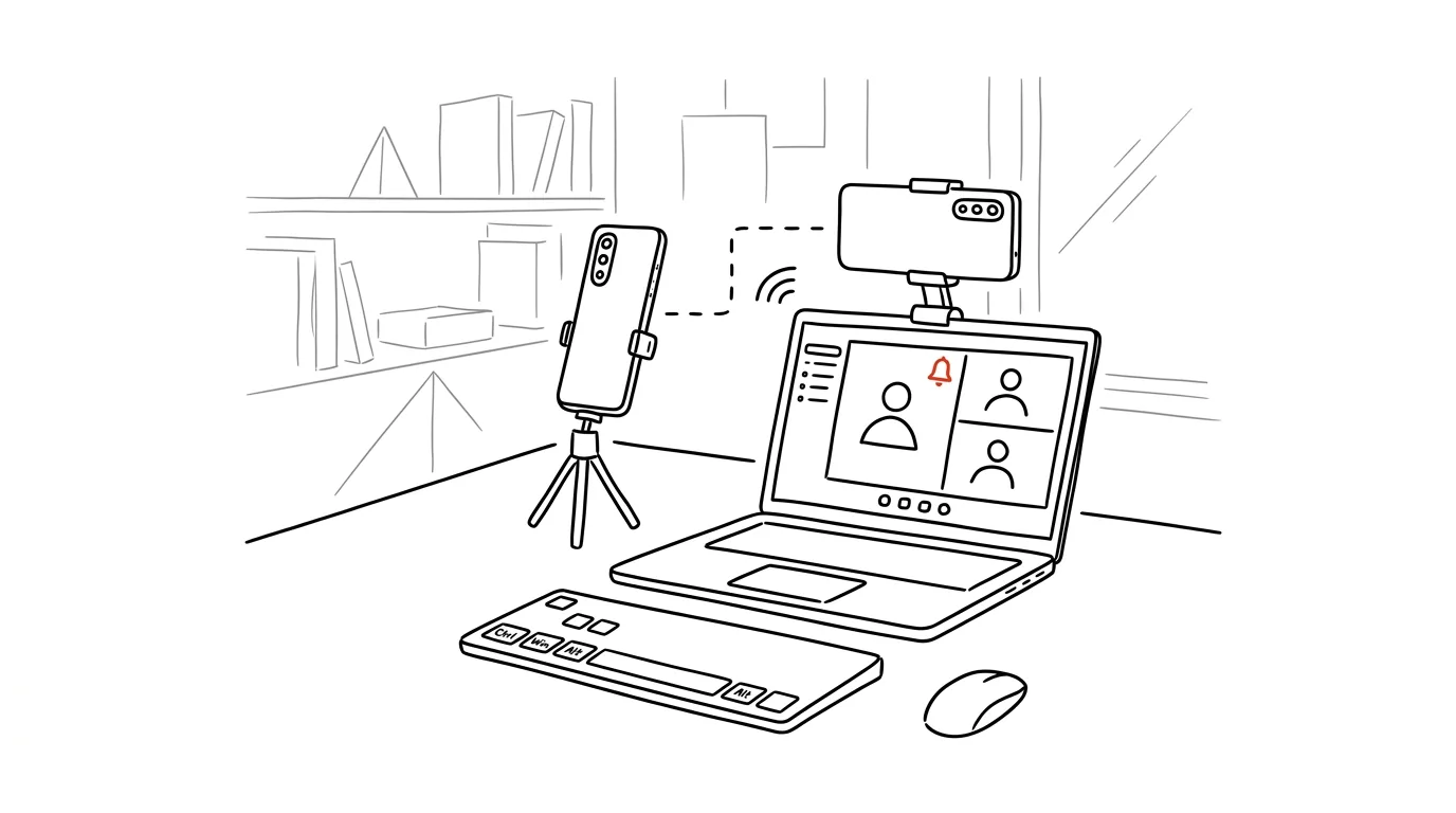 Ilustrace k článku: Android jako webkamera ve Windows: nejlepší kameru už máte