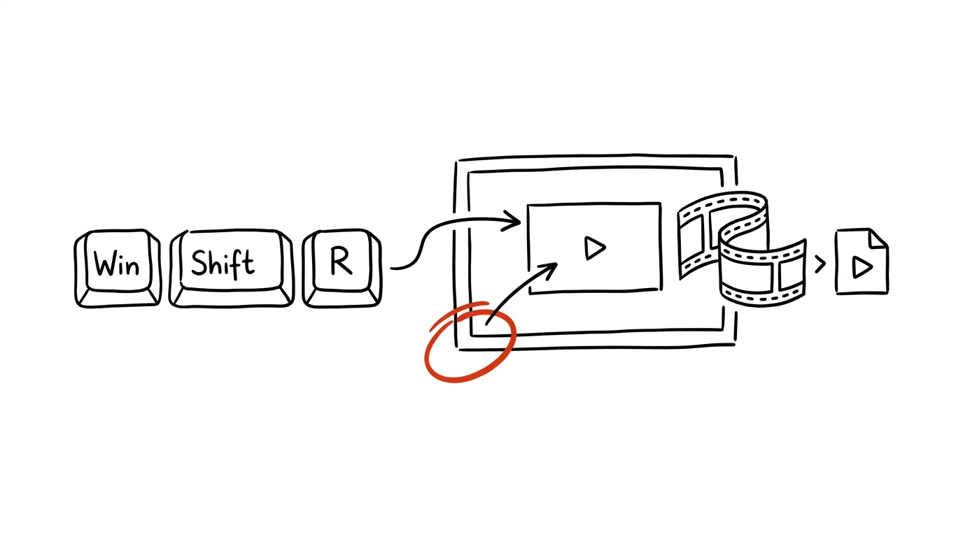Ilustrace k článku: Win+Shift+R: nahrávání obrazovky bez instalace čehokoli
